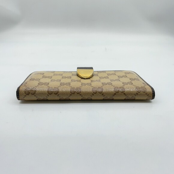 Auth Gucci Gg Crystal Canvas X Leather #198546G61 - Picture 3 of 16